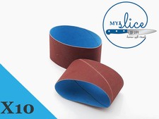 10X Nirey Rough Replacement Abrasive Belts - KE-3000, KE-500 or KE-280 Models.