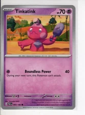 TINKATINK PARADOX RIFT SET POKEMON CARD 083/182 LP