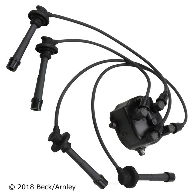 Distributor Cap/Spark Plug Wire KitWires Kit fits 8889 Toyota Corolla