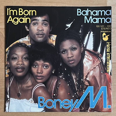 Vinyl 7'' Single: Boney M. - I'm Born Again / Bahama Mama