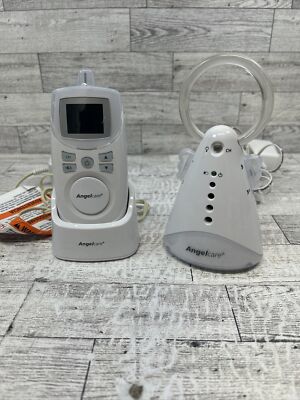 Angelcare AC420 Infant Baby Sound Monitor White Set
