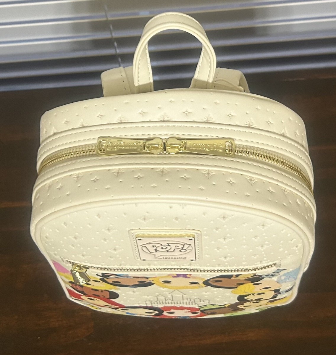 Loungefly Disney Princess Circles Mini Backpack; Funko POP  display picture 2