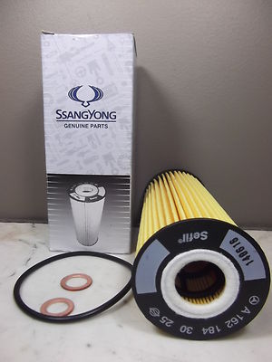 GENUINE SSANGYONG ACTYON SPORTS UTE 2.0L TD FILTER PACK (OIL FILTER+FUEL FILTER)