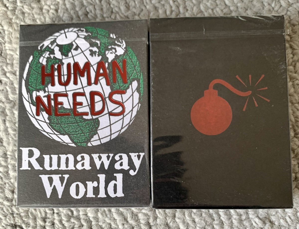 Anyone Worldwide playing cards Bomb & Runaway World new sealed | eBay