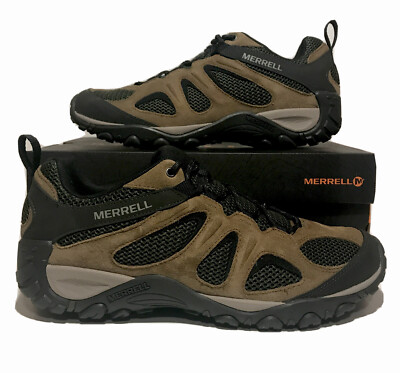Merrell Yokota 2 Trail Hiking Mens Size 11.5 Olive Outdoor Life On The Trail