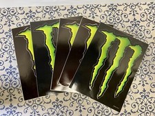 Monster Energy Drink Claw Logo Sticker Decal Indoor/Outdoor 6 X 9