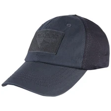 Condor Tactical Breathable Cool Mesh Baseball Cap Loop Patch Hat Navy Sea Blue