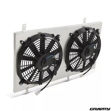 ALLOY RADIATOR FAN SHROUD RACE ROTARY ENGINE RAD KIT FOR MAZDA RX8 1.3 03-12