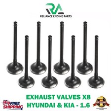 KIA SPORTAGE XCEED RIO G4FD EXHAUST VALVE SET 1.6 PETROL 22212-2B000 22212-2B010