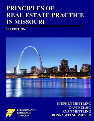 Principles of Real Estate Practice in Missouri 1st Edition Mettling (u. a.) Buch