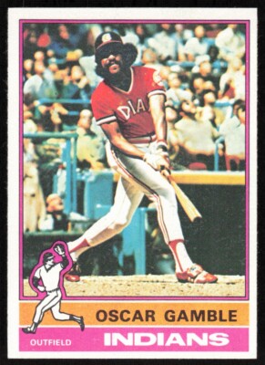 1976 Topps Oscar Gamble Cleveland Indians #74