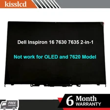 NEW For Dell Inspiron 16 7630 7635 2-in-1 FHD Touch Screen LCD 9KG0T T37PJ 30PIN