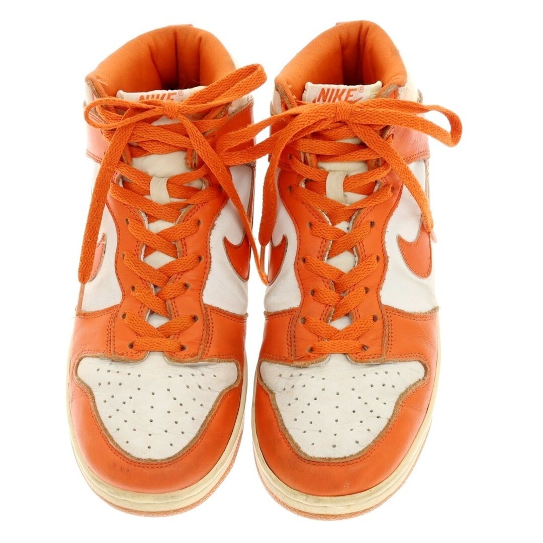 Nike Dunk High LE White Orange Syracuse 630335-811 mens 27.5cm US9 