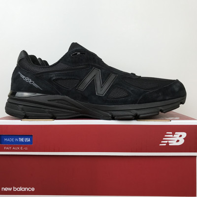 New Balance 990v4 Made in USA Running Shoes Black M990BB4 Men's Size 12.5 D 190737714698 | eBay