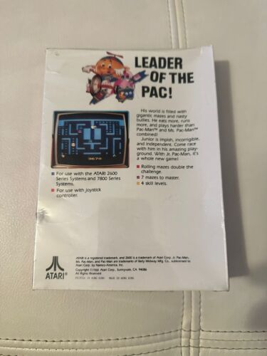 Jr. Pac-man Atari 2600 - NEW - (NTSC - AMERICA), read note. - Picture 2 of 6