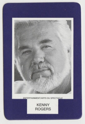 Kenny Rogers 1993 Face to Face Game Card - Single Card from Canadian Game