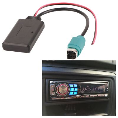Car Bluetooth Module AUXIN Cable Wireless Audio Adapter Replacement For Alpine