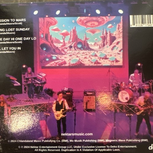 Nektar Mission to Mars (cd) Purchased At Nektar Concert. Official Release. - Picture 2 of 4