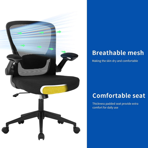 Home Office Chair Ergonomic Desk Chair Mesh Computer Chair Swivel Rolling Execut - Picture 8 of 8
