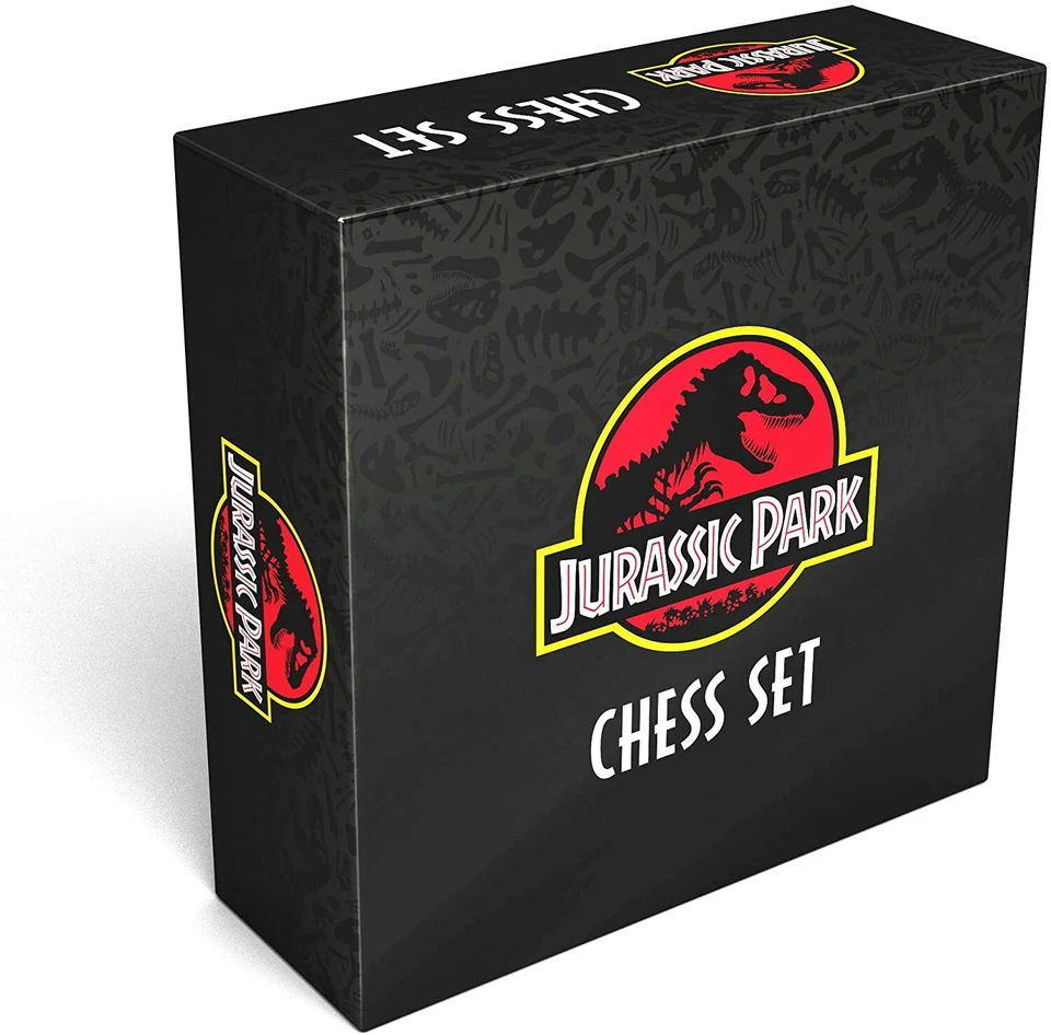 JURASSIC PARK CHESS SET BRAND NEW - THE NOBLE COLLECTION NN2421 GREAT GIFT - Image 2 of 4