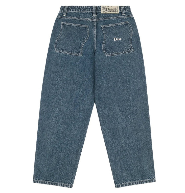 Unisex Dime Baggy Denim Pants Jeans UK 2024 | eBay