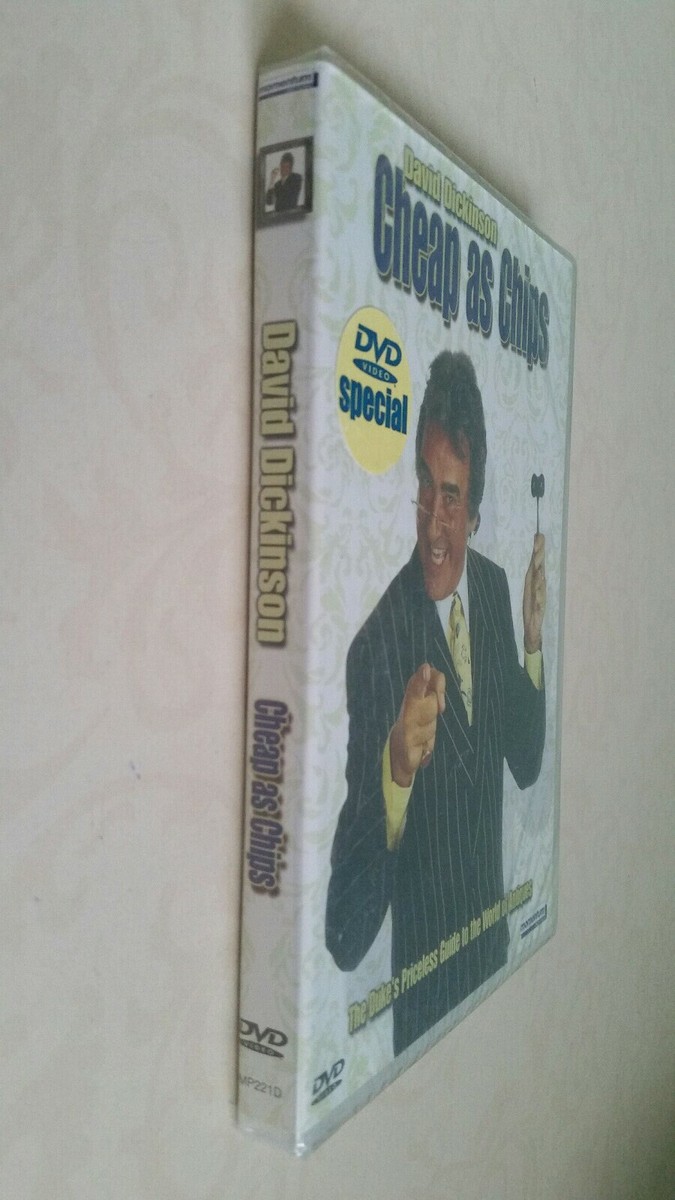DAVID DICKINSON CHEAP AS CHIPS - DVD - REGION 2 UK Q3