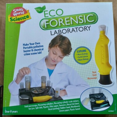 Eco Forensic Lab Science Kit ~ Environmental  Learning ~ NEW