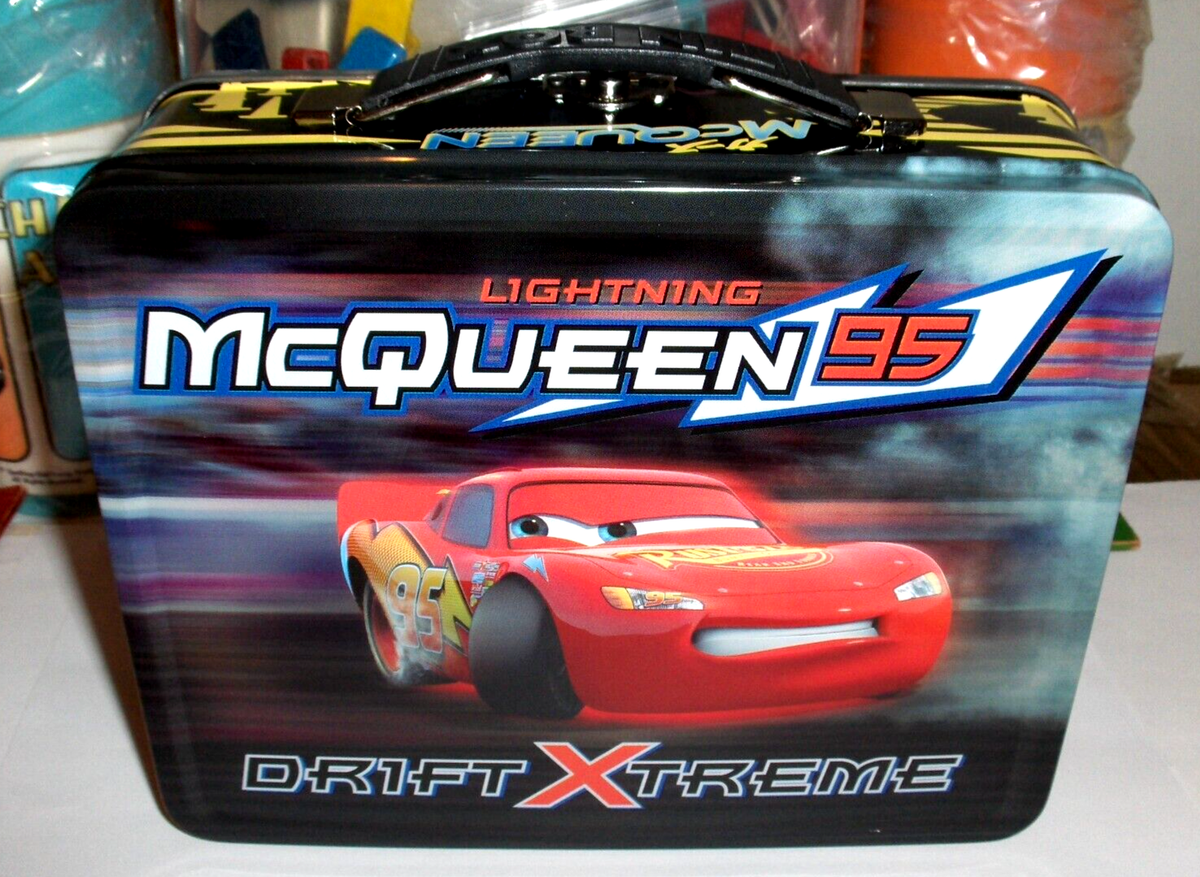 Mr.children LDセット Lightning McQueen #95-Drift Extreme`Metal Lunchbox`NEW OLD