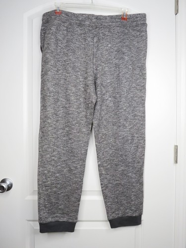 NEW ISAAC MIZRAHI LIVE! SOHO BLACK/GRAY DRAWSTRING JOGGER PANTS SZ XL #W931