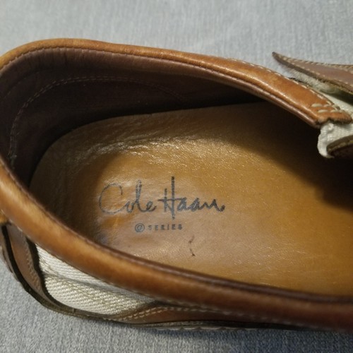 Scarpe Cole Haan NikeAir da uomo serie G in pelle marrone a rete taglia 11,5 M - Foto 7 di 9