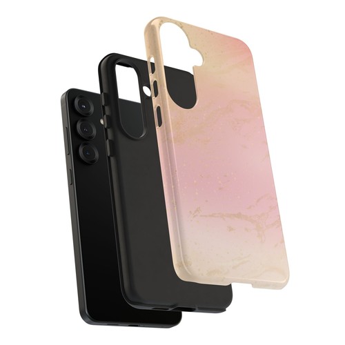 Boho Bohemian Chic Rose Gold Marble Tough Phone Case for iPhone, Galaxy, & Pixel - Picture 197 of 277