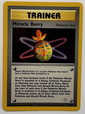 Wunderbeere / Miracle Berry - 94/111 Neo Genesis - Uncommon  ENG