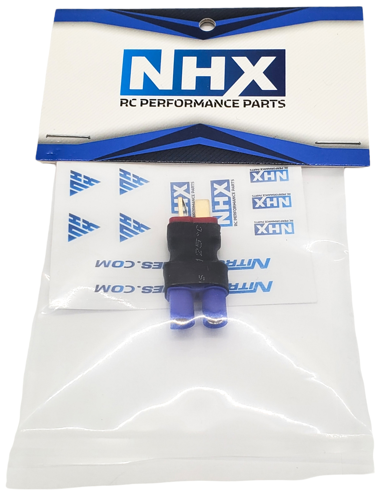 NHX RC T Plug (Deans) Male to EC3 Female Adapter Connector
