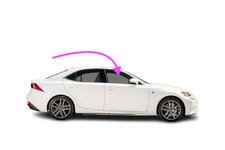 Fit 2014-2020 Lexus IS250 IS350 IS300 IS200t Sedan Front Right Door Window Glass