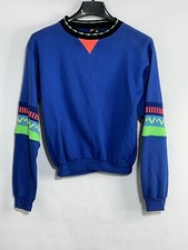 Vintage Kid s Boy Girl L 16/18Crewneck Sweatshirt Pacific Crew 80 90s Acrylic