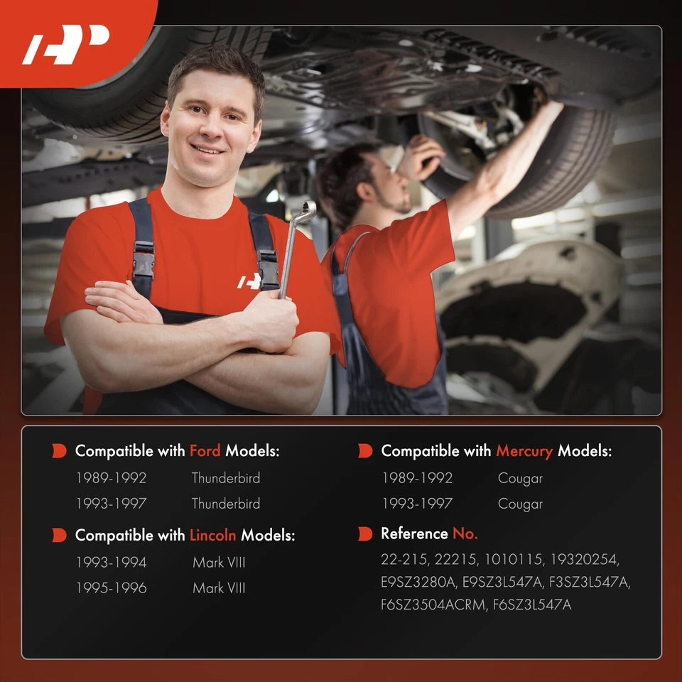 Conjunto de cremallera y piñón de dirección asistida para Ford Thunderbird 1989-1997 Mercury Foto 2 de 4