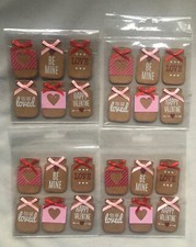 Mason Jar Sticker Embellishments, New, Wedding, Love, Valentine  s