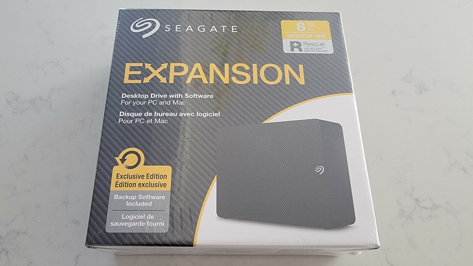 Seagate Expansion 8TB External Hard Drive HDD - USB 3.0 *IN HAND*SHIPS TODAY*NEW-image