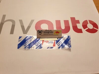 OEM Lancia Delta Integrale Evo Limited Edition Emblem Mittelkonsole 95525169 - Bild 1 von 4