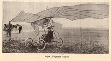 Eroberung der Luft #10 Flugmaschine von Traian Vuia - Hist. Abb. 1907