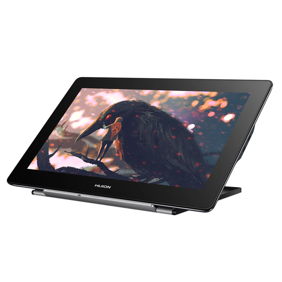 HUION KAMVAS PRO 16(4K) Grafiktablett mit Display 15,6 Completamente Laminata