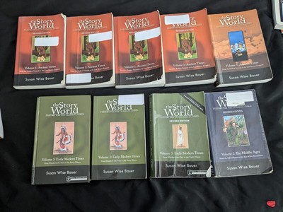 Story of the World Volume 1 , 2, 3 (Ancient, Middle Ages, Early Modern) Revised