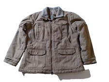 Duluth Trading Women's Sherpa Lined Canvas Workwear Jacket Medium