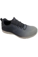 Skechers Washable Mesh Slip-On Bungee Sneakers Pure Radiance Charcoal