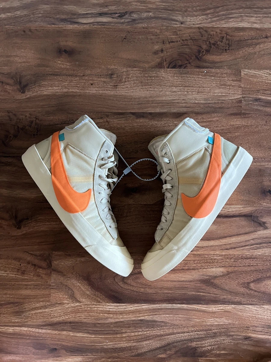 Size 9 Nike Blazer Mid x OFF WHITE All Hallows Eve 2018