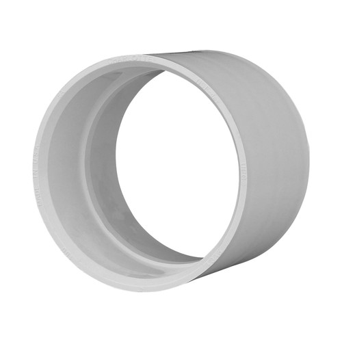 Charlotte Pipe PVC001000800 DWV Schedule 40 PVC Coupling 1-1/2 Hub Dia. in.