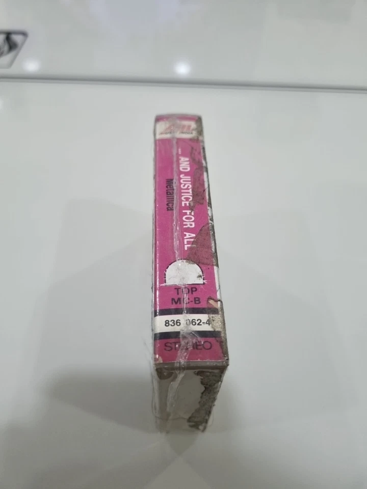 Metallica ...And Justice for All INDIA EDITION IMPORT CLAMSHELL CASSETTE - Image 2 of 4