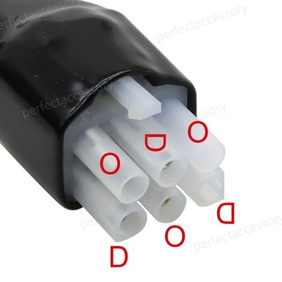 IC756PROⅡ 100W 他 NEW 6-Pin DC Power Cord Cable for ICOM IC-706 IC-725A IC-735 IC