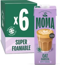 MOMA Barista Oat Drink 6 x 1L - 100% Plant Based Vegan - TOMORROW DELIVERY🚛