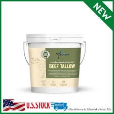 Stellar-Beef Tallow-100% Grass-Fed & Finished - Good for Cooking, Baking and Fry